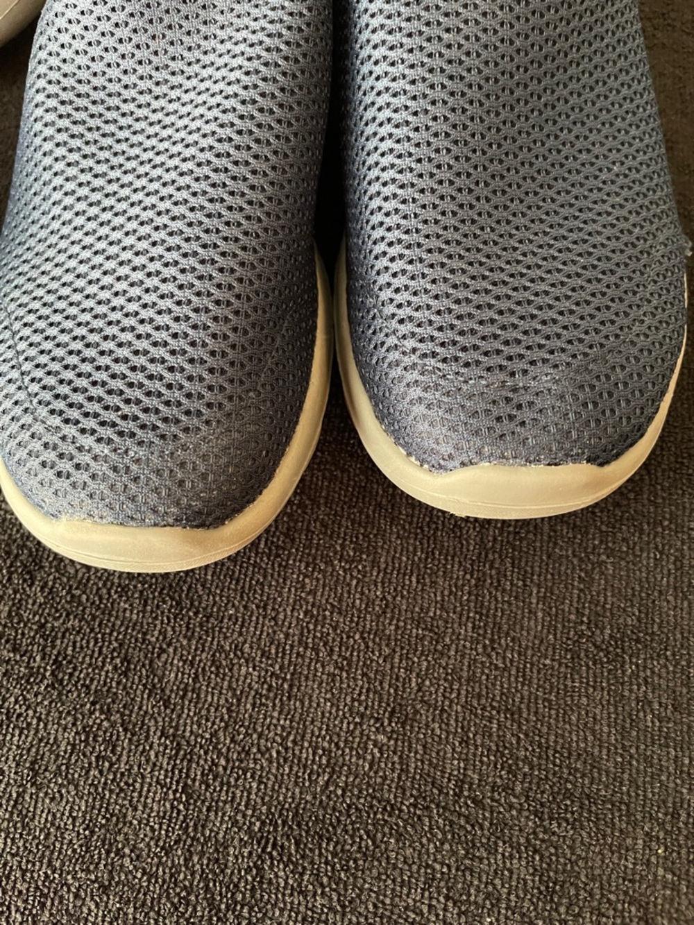 Skechers Women's Slip-On Flats in Black and Blue - Picture 5 of 11